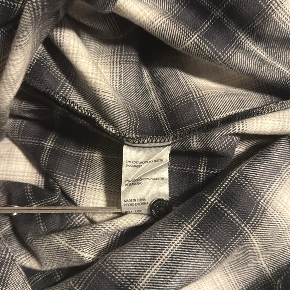 Weatherproof Vintage Comfort Stretch Women’s Shirt XXL Black NWT - Picture 10 of 13